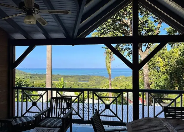 Villa Cannelle Vue Mer - Grande Anse, Deshaies